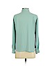 Ann Taylor LOFT 100% Polyester Green Long Sleeve Blouse Size S (petite) - photo 2