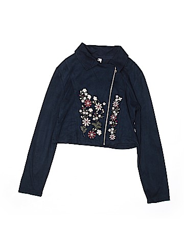 Beautees Faux Leather Jacket (view 1)