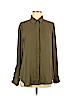 Mossimo 100% Polyester Green Long Sleeve Blouse Size M - photo 1