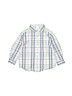 Janie and Jack 100% Cotton Blue Long Sleeve Button-Down Shirt Size 2T - photo 1