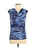 MICHAEL Michael Kors Blue Sleeveless Top Size M - photo 1