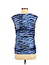 MICHAEL Michael Kors Blue Sleeveless Top Size M - photo 2
