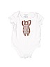 First Impressions Tan Short Sleeve Onesie Size 6-9 mo - photo 1