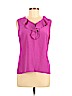 Banana Republic 100% Silk Purple Sleeveless Silk Top Size 8 (petite) - photo 1