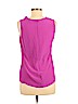 Banana Republic 100% Silk Purple Sleeveless Silk Top Size 8 (petite) - photo 2