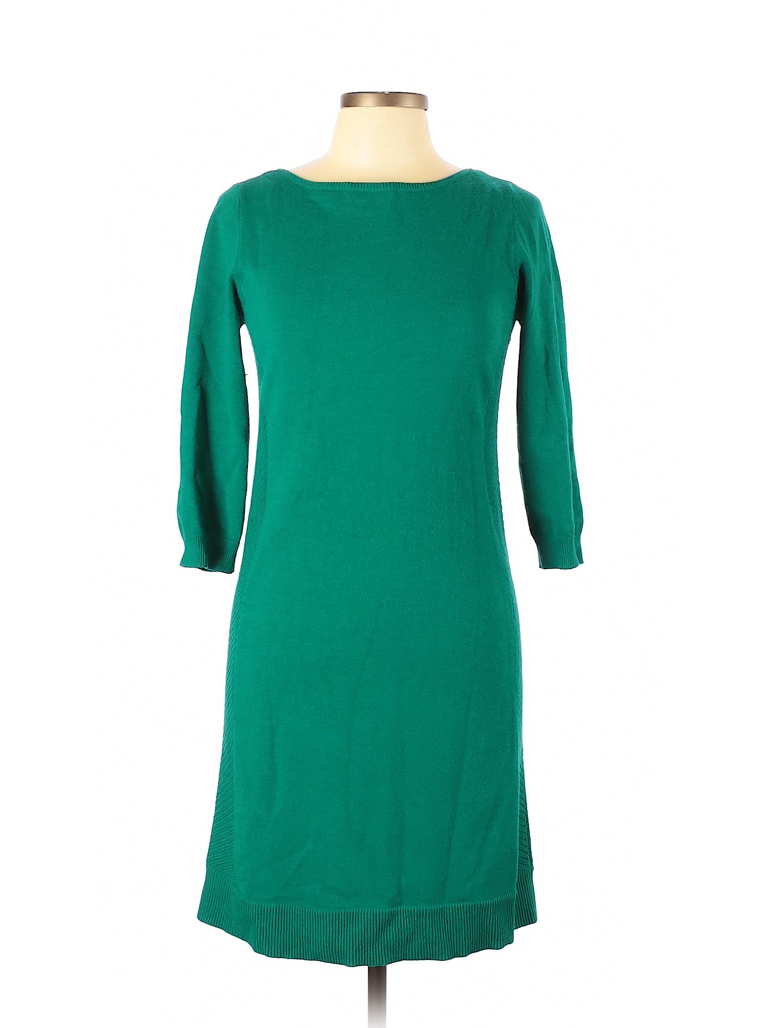 Ann Taylor Women Green Casual Dress M | eBay
