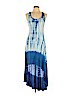 Promesa U.S.A. Blue Casual Dress Size L - photo 1