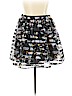 Xhilaration 100% Polyester Black Casual Skirt Size XL - photo 1