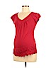 Motherhood 100% Cotton Red Sleeveless T-Shirt Size M - photo 1
