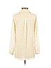 H&M 100% Polyester Ivory Long Sleeve Blouse Size 2 - photo 2