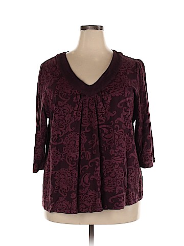 SONOMA life + style 3/4 Sleeve Top (view 1)