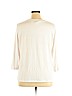 Kaktus White 3/4 Sleeve T-Shirt Size 1X - photo 2