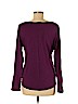 Ann Taylor LOFT Purple Long Sleeve T-Shirt Size M - photo 2