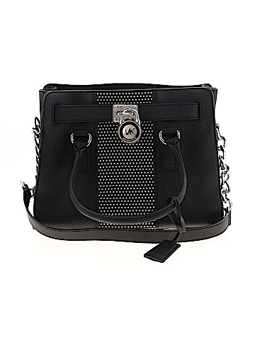 MICHAEL Michael Kors Leather Satchel (view 1)