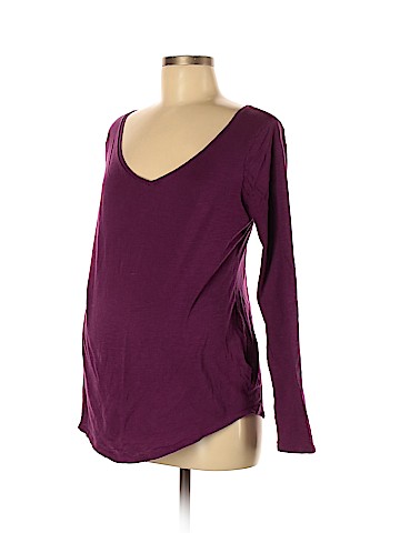 Ann Taylor LOFT Long Sleeve T-Shirt (view 1)