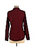 Motherhood Burgundy Long Sleeve Button-Down Shirt Size M - photo 2