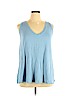 Lane Bryant Blue Sleeveless Top Size 14 - 16 Plus - photo 1