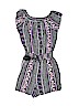 Justice 100% Rayon Black Romper Size 12 - photo 1