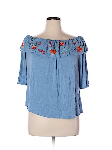 Forgotten Grace 3/4 Sleeve Blouse (view 1)
