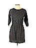 Ann Taylor LOFT Gray Casual Dress Size M (petite) - photo 1