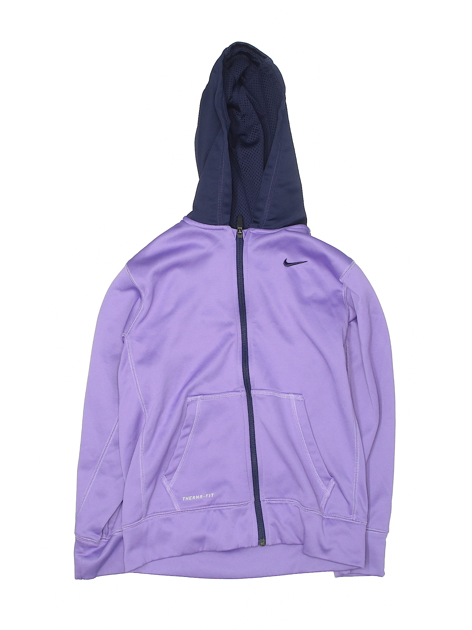 purple nike zip up hoodie