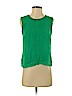 Elie Tahari 100% Rayon Green Sleeveless Blouse Size XS - photo 1