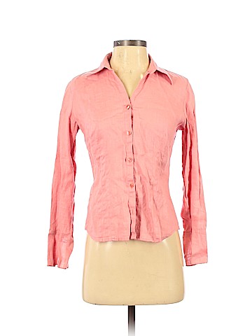 Ann Taylor LOFT Long Sleeve Button-Down Shirt (view 1)