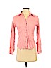 Ann Taylor LOFT 100% Linen Pink Long Sleeve Button-Down Shirt Size S (petite) - photo 1
