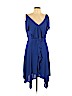 BCBGMAXAZRIA 100% Polyester Blue Cocktail Dress Size 10 - photo 1