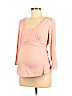 Motherhood Pink Long Sleeve Top Size M - photo 1