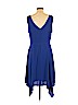 BCBGMAXAZRIA 100% Polyester Blue Cocktail Dress Size 10 - photo 2