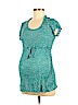 Motherhood Blue Short Sleeve Top Size M - photo 1