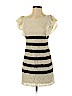 BCBGMAXAZRIA 100% Polyester Ivory Casual Dress Size 0 - photo 1