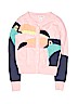 Cat & Jack 100% Cotton Graphic Pink Cardigan Size 6 - 6X - photo 1