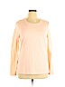 Faded Glory 100% Cotton Pink Long Sleeve T-Shirt Size XL - photo 1