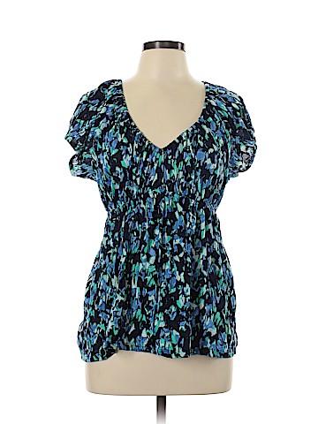 Daisy Fuentes Short Sleeve Blouse (view 1)