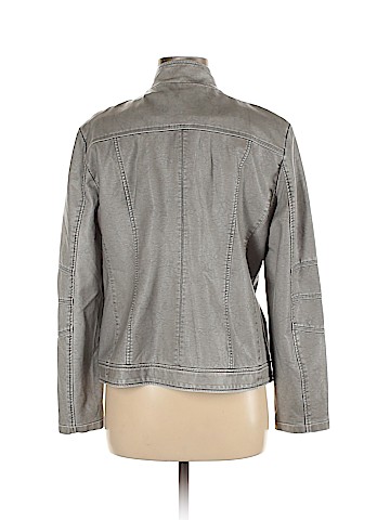 Tribal Jeans Faux Leather Jacket (view 2)