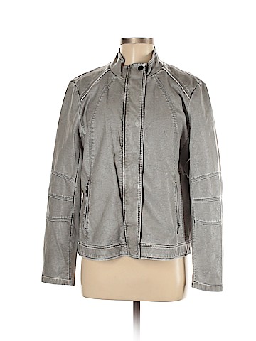 Tribal Jeans Faux Leather Jacket (view 1)