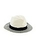 Decjuba 100% Paper Color Block Gray Fedora One size - photo 1