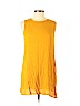Forever 21 100% Rayon Yellow Casual Dress Size M - photo 1