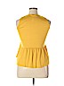 Arizona Jean Company 100% Nylon Yellow Sleeveless Top Size XL - photo 2
