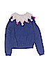 Mini Boden Color Block Blue Pullover Sweater Size 9 - 10 - photo 1