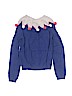 Mini Boden Color Block Blue Pullover Sweater Size 9 - 10 - photo 2