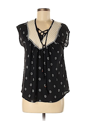 Rewind Short Sleeve Blouse (view 1)