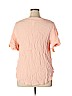 H&M 100% Viscose Pink Short Sleeve Blouse Size 16 - photo 2