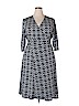 Kiyonna Black Casual Dress Size 3X - photo 1