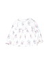 Carter's 100% Cotton White Long Sleeve Blouse Size 3T - photo 2