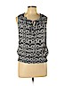 a.n.a. A New Approach 100% Rayon Black Sleeveless Blouse Size L (petite) - photo 1