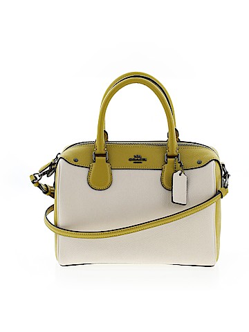 Coach Factory Leather Satchel (view 1)