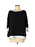 Gretchen Scott Designs 100% Polyester Black 3/4 Sleeve Blouse Size Med - Lg - photo 1